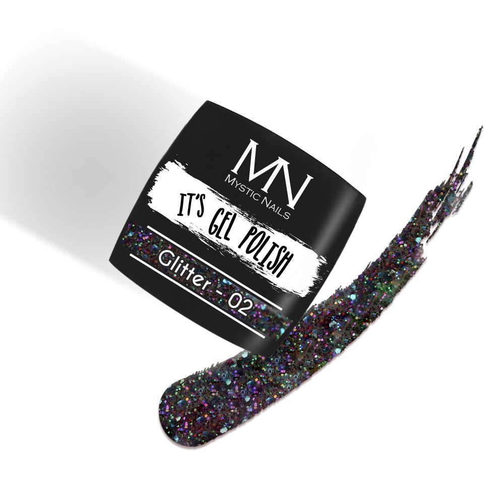 Mystic Nails - It's Gel Polish - Glitter 02