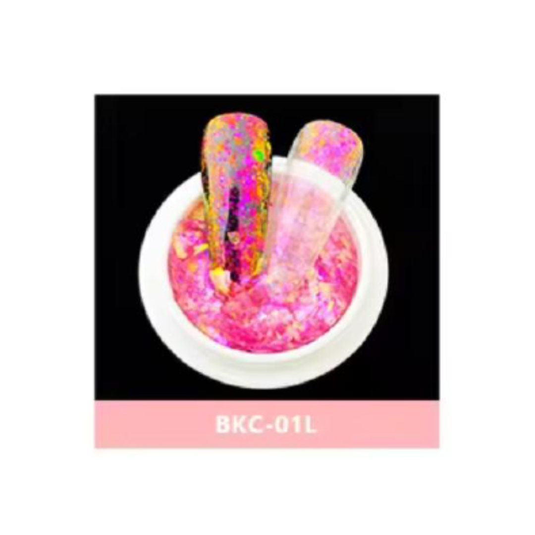 Nail Art Aurora Flakes - BKC-01L