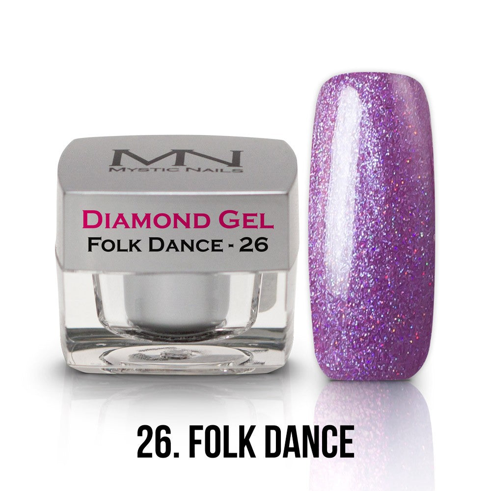 Mystic Nails - Diamond Gel - no.026. - Folk Dance (HEMA-free)