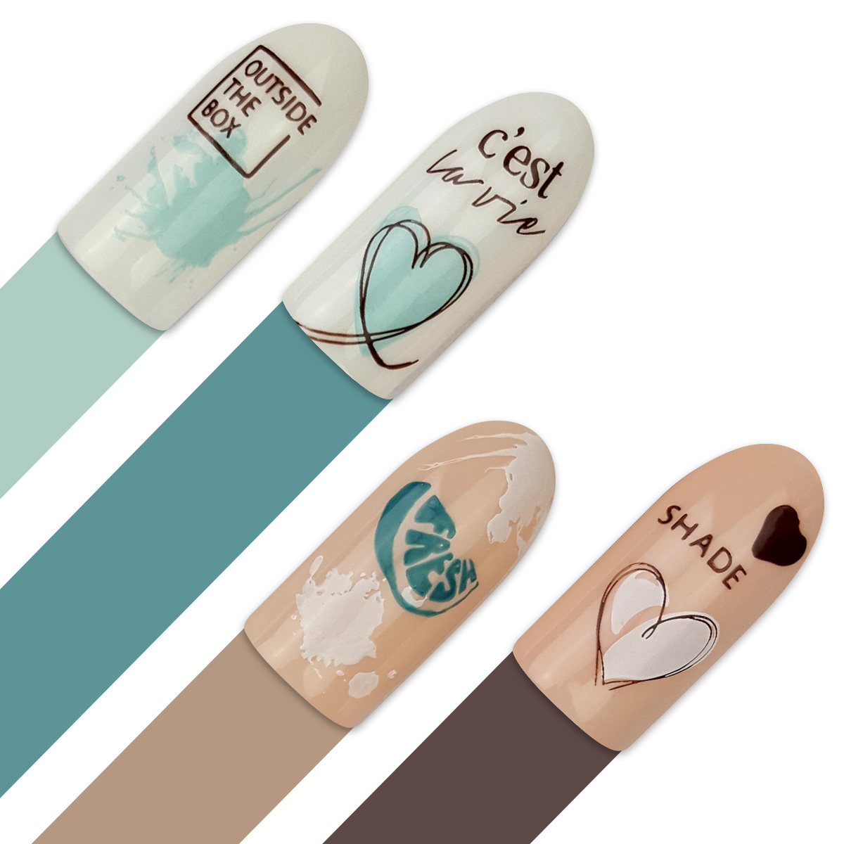 Moyra Stamping Plate - 127 - Esquisse: Shade