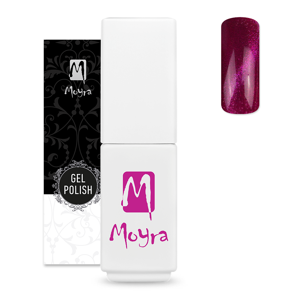 Moyra - Mini Gel Polish - Magnetic 506 Deep Mauve
