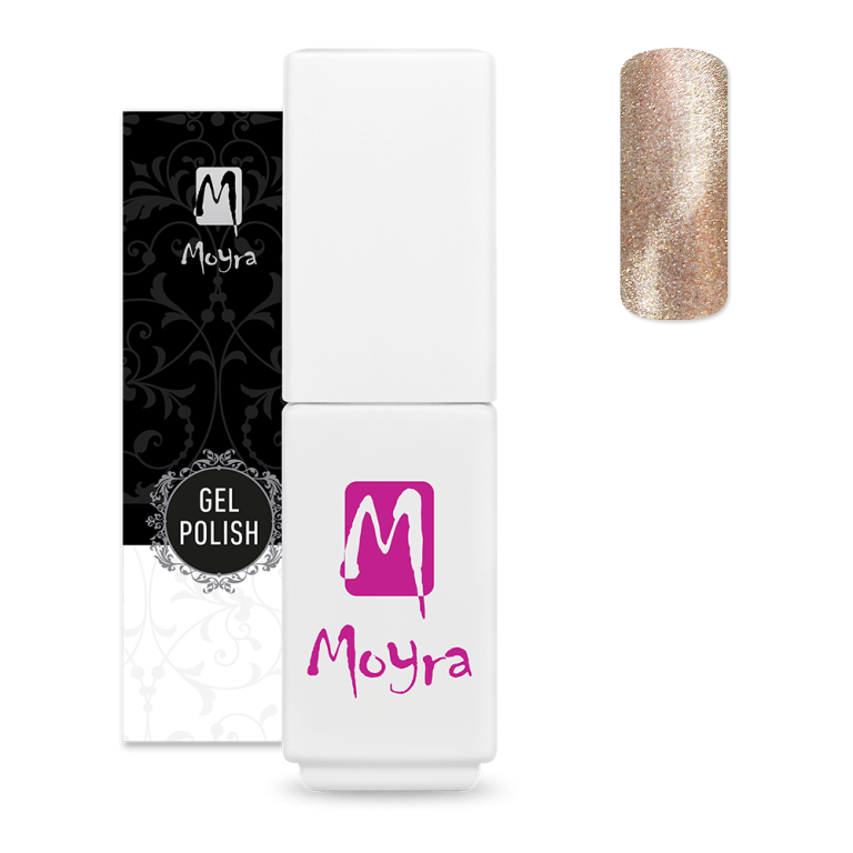 Moyra - Mini Gel Polish - Magnetic 511 Rose Gold