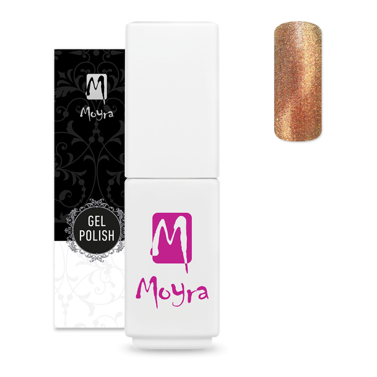 Moyra - Mini Gel Polish - Magnetic 512 Light Orange