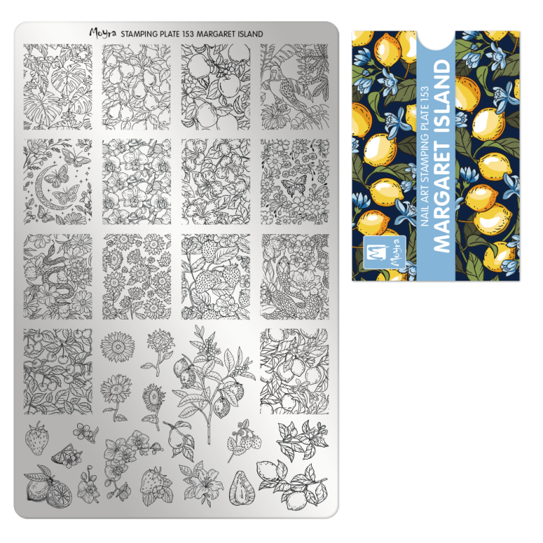 Moyra Stamping Plate - 153 - Margaret Island