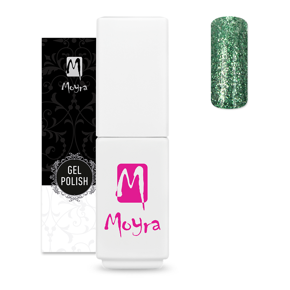 Moyra Mini Gel Polish Diamond Collection - 610 - Green