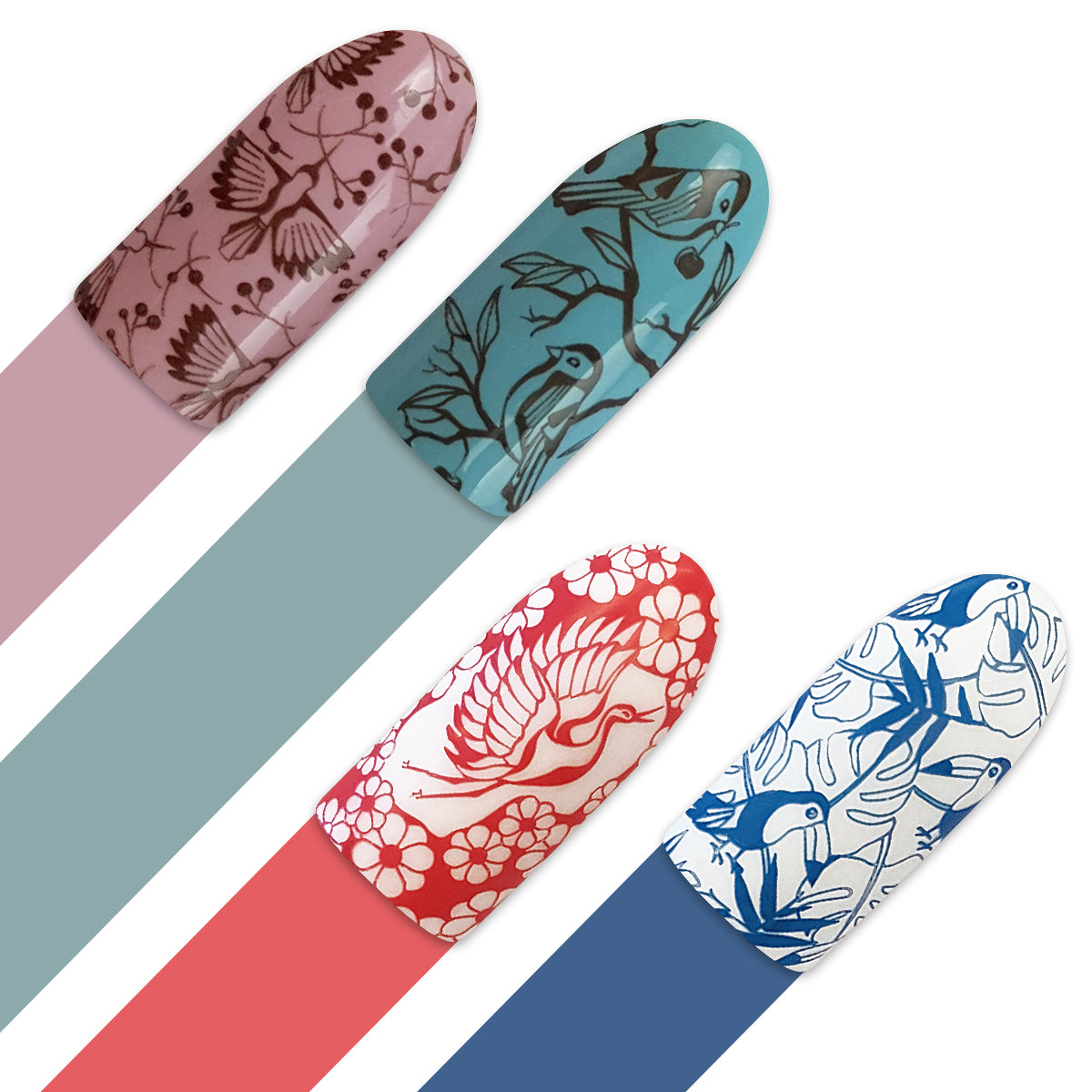 Moyra Stamping Plate - 100 - Bird Box