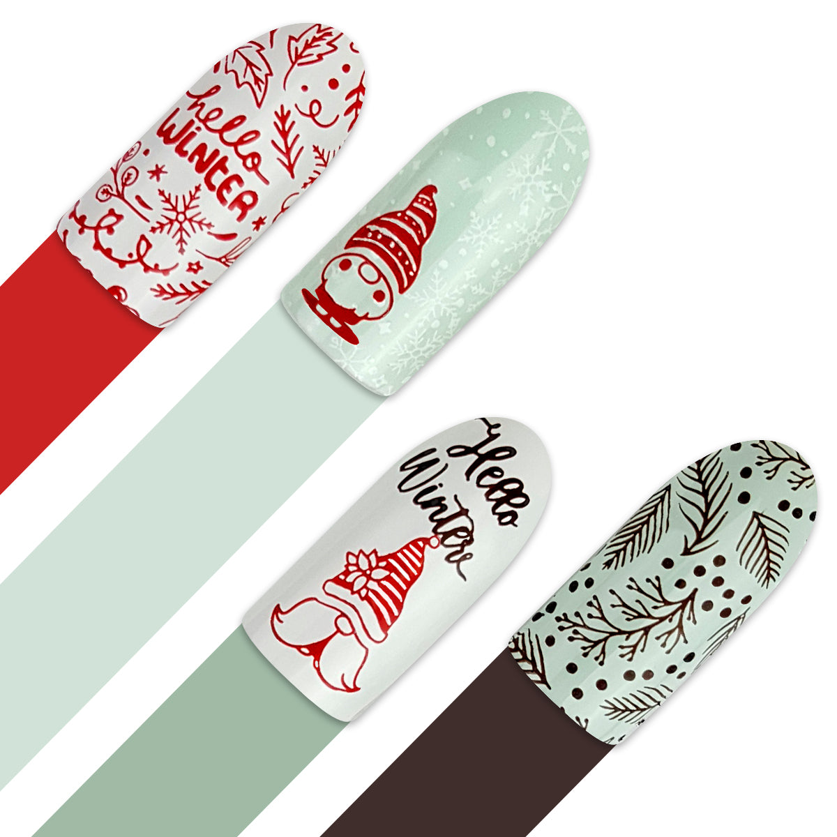 Moyra Stamping Plate - 128 - Winternail