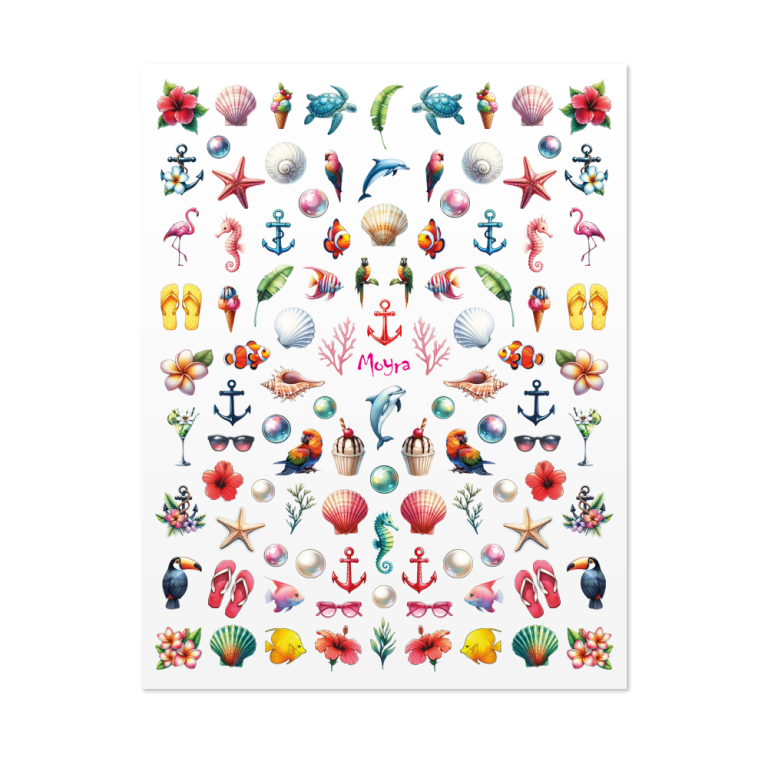 Moyra Nail stickers (self-adhesive) - No. 30
