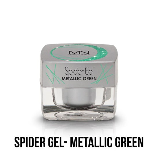 Mystic Nails - Spider Gel - Metallic Green (HEMA-free)