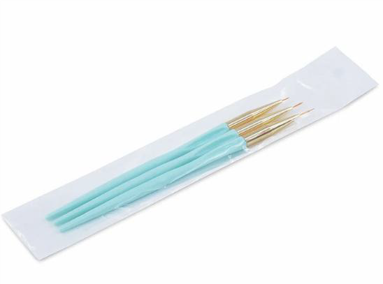 Thin Nail Art Brush Set 3pcs