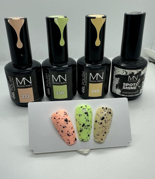 Copy of  Mint Chocolate Ice Cream Gel Polish Bundle