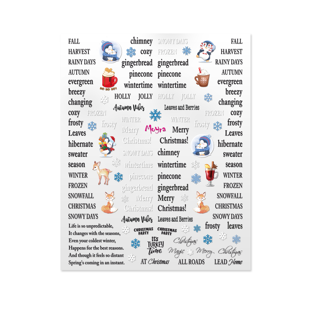 Moyra Nail Stickers (self-adhesive) No.20