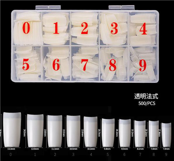 Natural Square Half Tip 0506