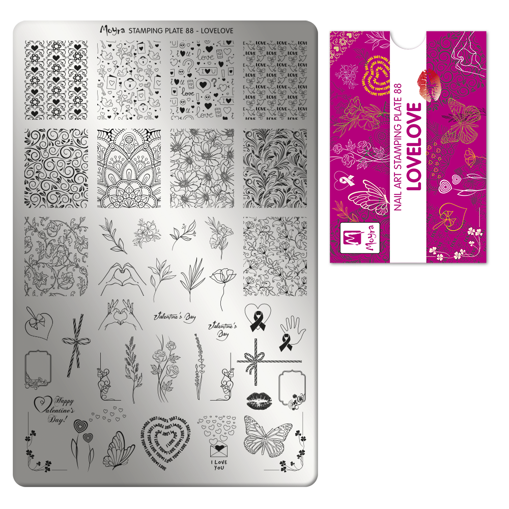 Moyra Stamping Plate - 88 - Lovelove