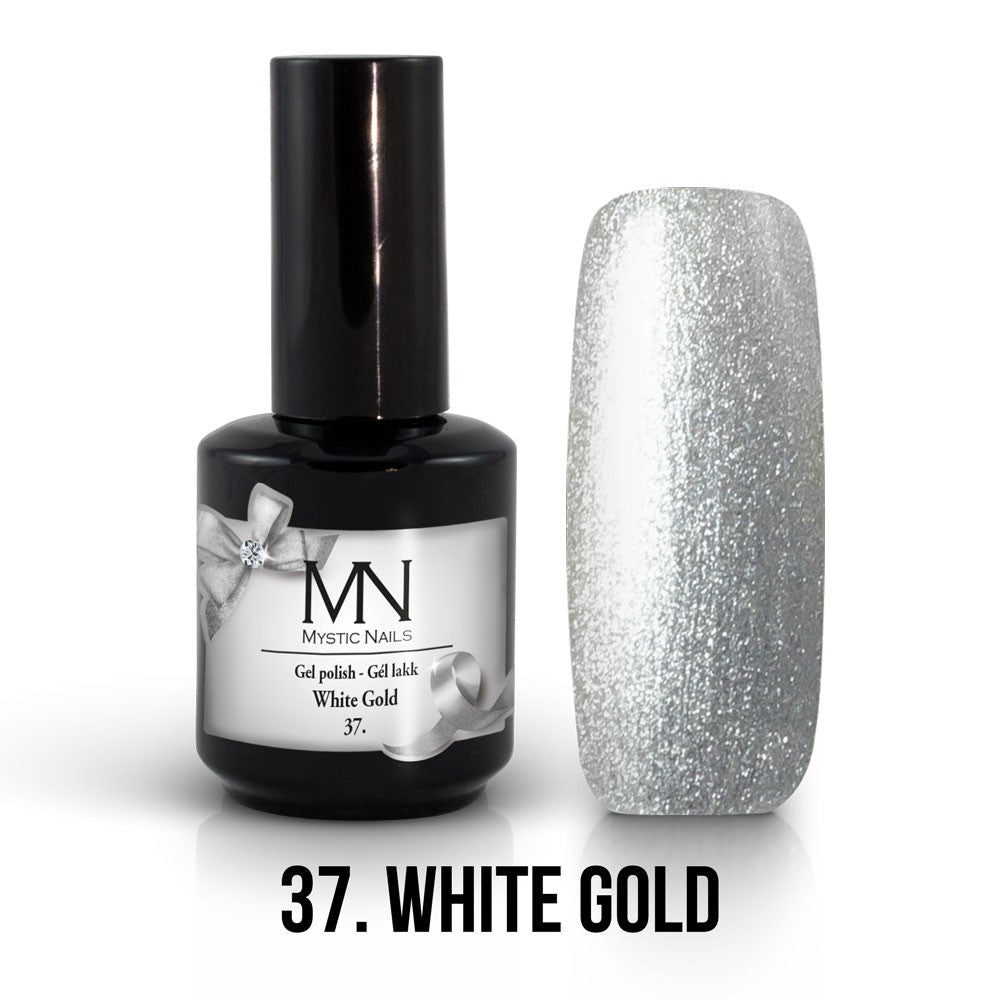 Mystic Nails - Gel Polish 037 - White Gold