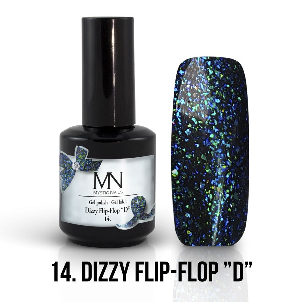 Mystic Nails - Gel Polish - Dizzy Flip-Flop "D" 014