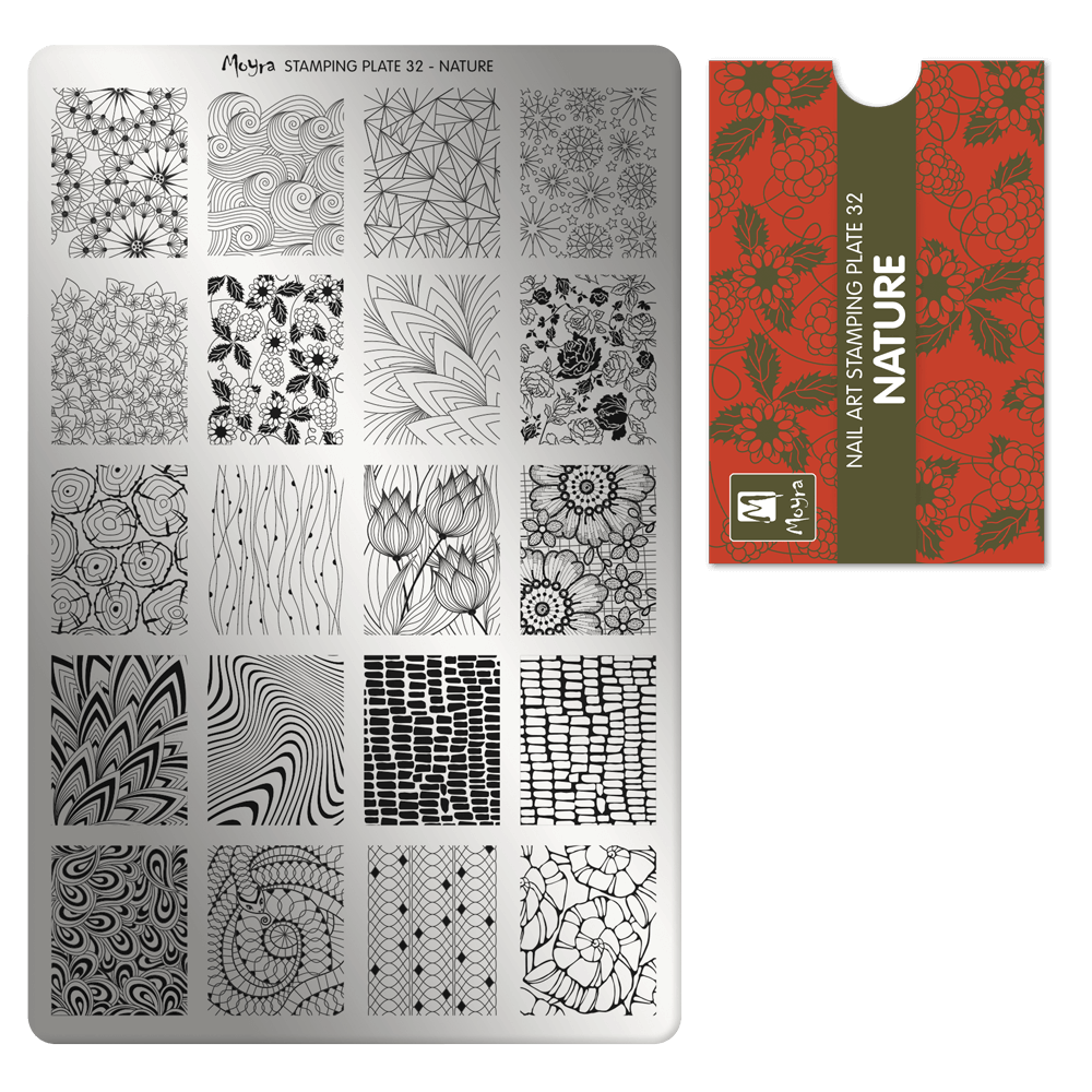 Moyra Stamping Plate - 32 - Nature