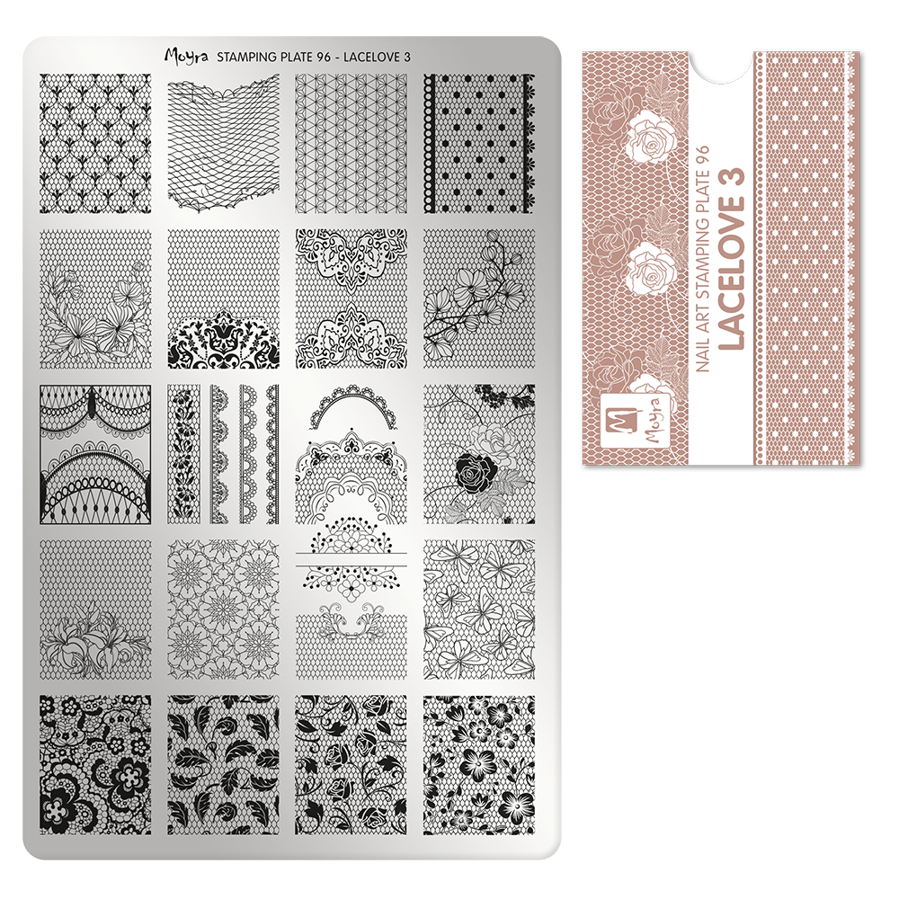 Moyra Stamping Plate - 96 - Lacelove 3