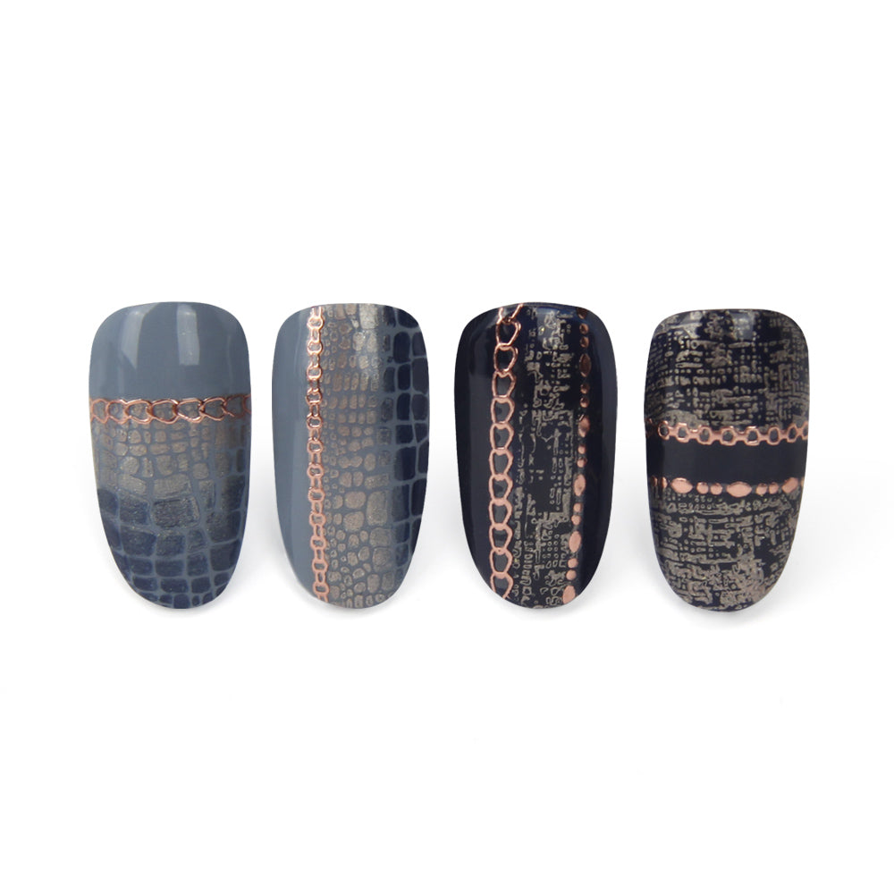 Moyra Nail Art Strips - Dots - No. 03 - Rose gold