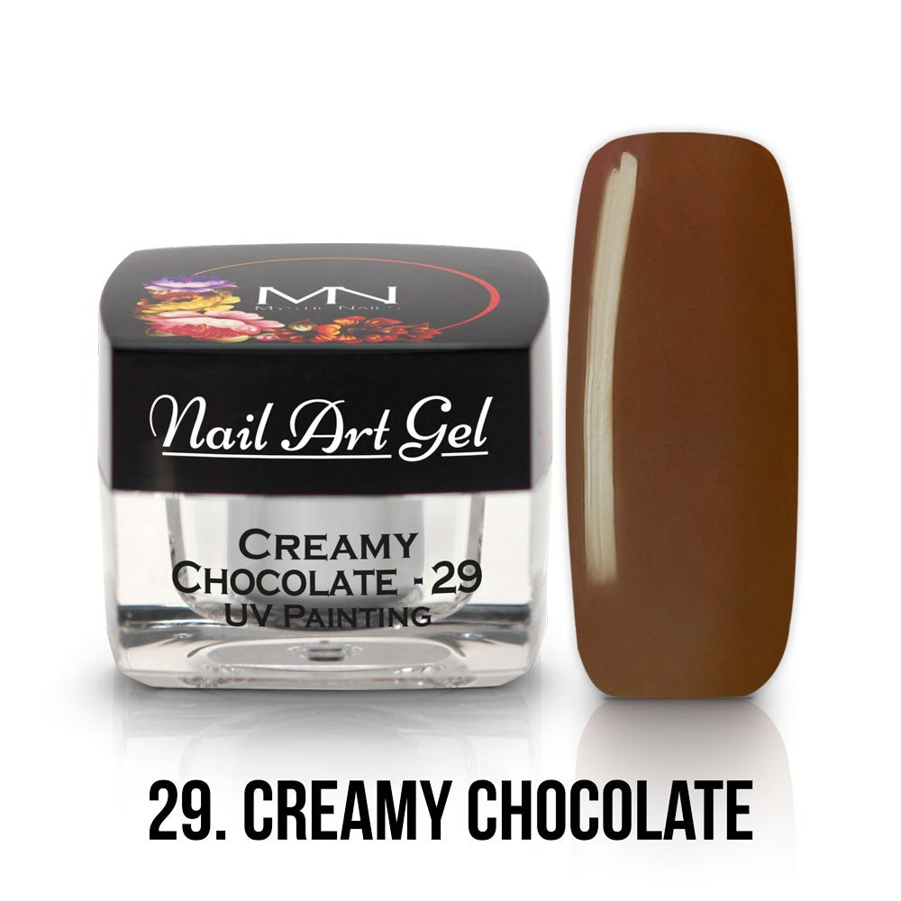 Mystic Nails - Nail Art Gel - 029 - Creamy Chocolate (HEMA-free)