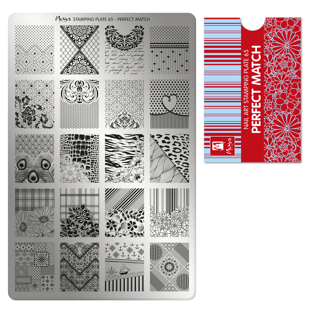 Moyra Stamping Plate - 65 - Perfect Match
