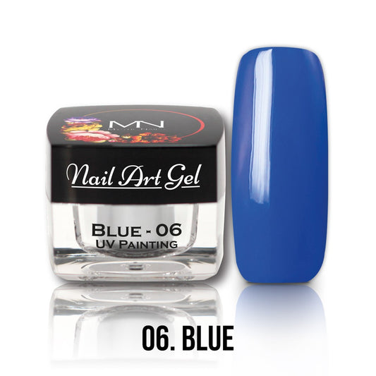 Mystic Nails - Nail Art Gel - 006 - Blue (HEMA-free)