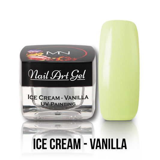 Mystic Nails - Nail Art Gel - Ice Cream - Vanilla (HEMA-free)