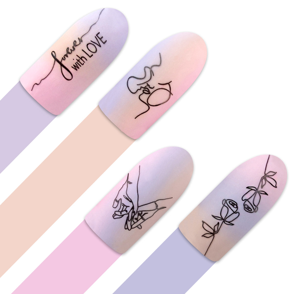 Moyra Stamping Plate - 102 - Fine lines