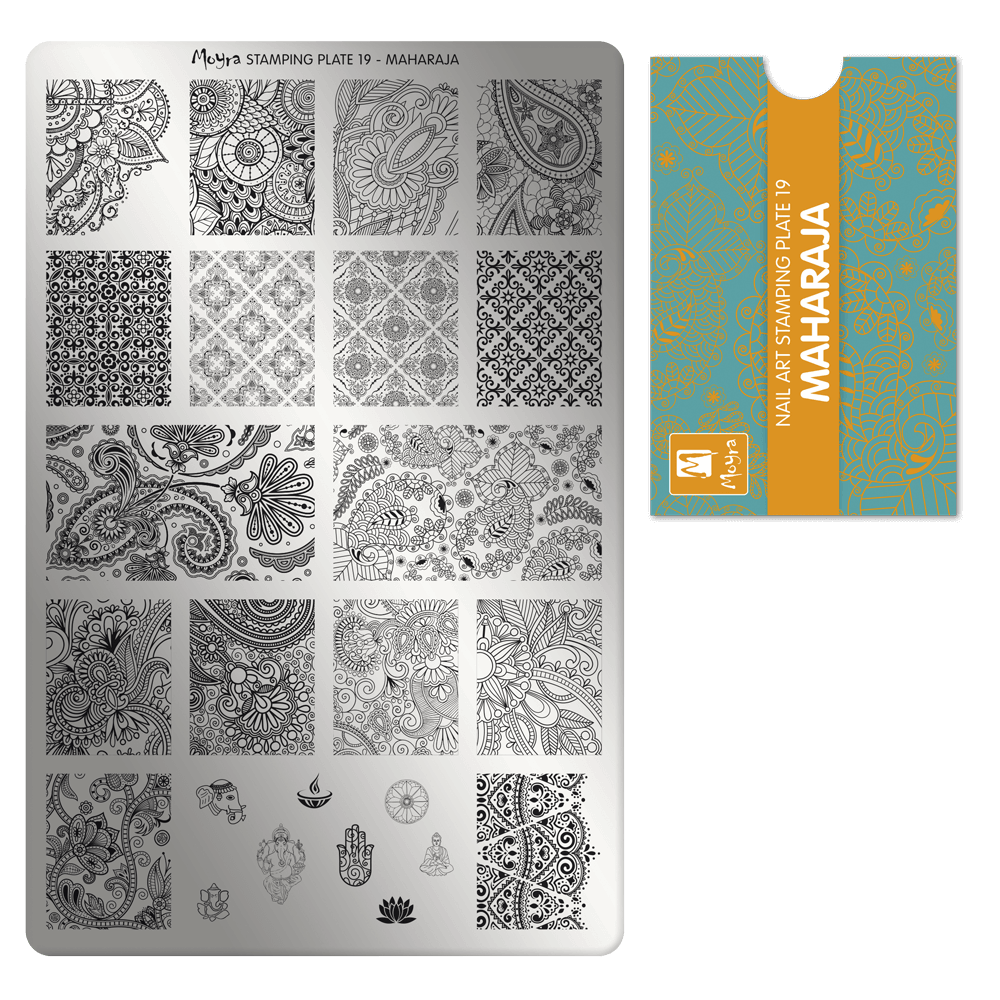Moyra Stamping Plate - 19 - Maharaja