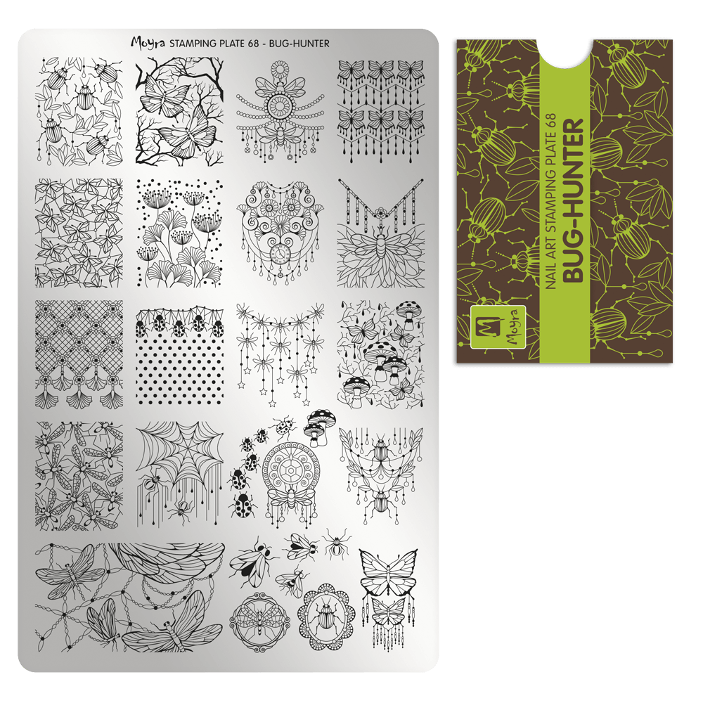 Moyra Stamping Plate - 68 - Bug-hunter