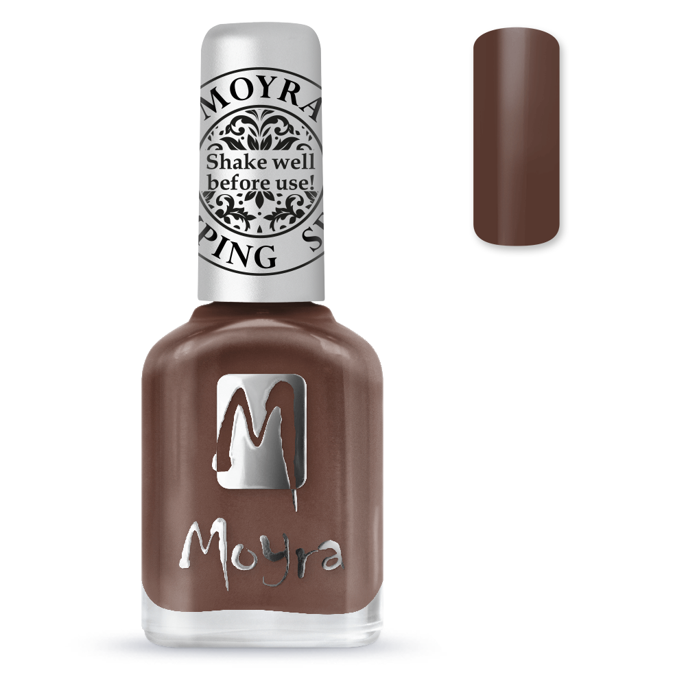 Moyra Stamping Nail Polish - SP37 - Chocolate Brown