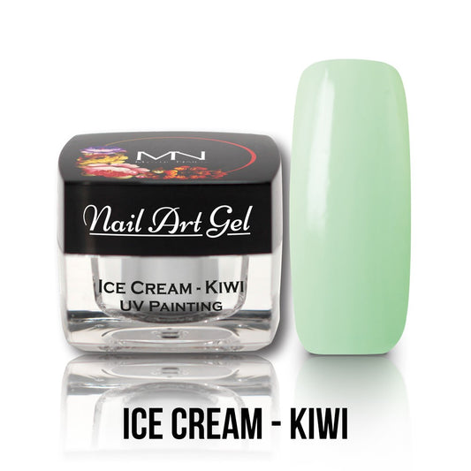 Mystic Nails - Nail Art Gel - Ice Cream - Kiwi (HEMA-free)