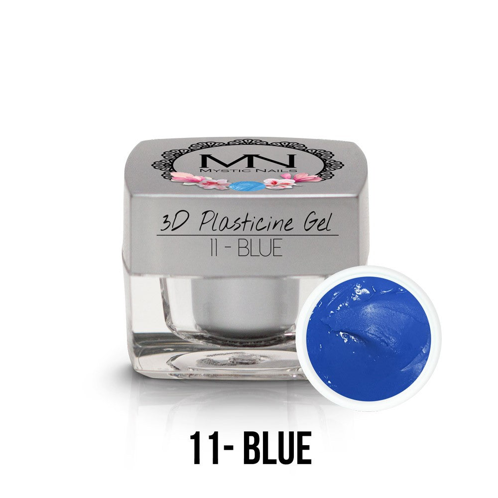 Mystic Nails - 3D Plasticine Gel - 011 - Blue