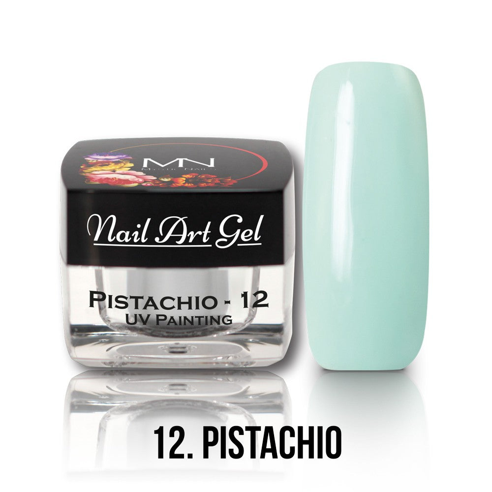 Mystic Nails - Nail Art Gel - 012 - Pistachio (HEMA-free)