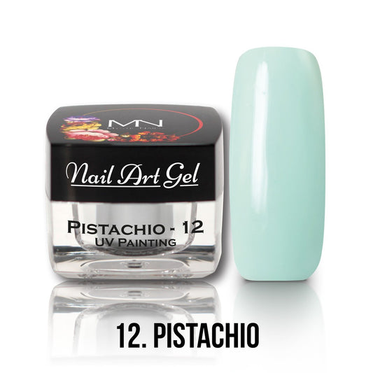 Mystic Nails - Nail Art Gel - 012 - Pistachio (HEMA-free)
