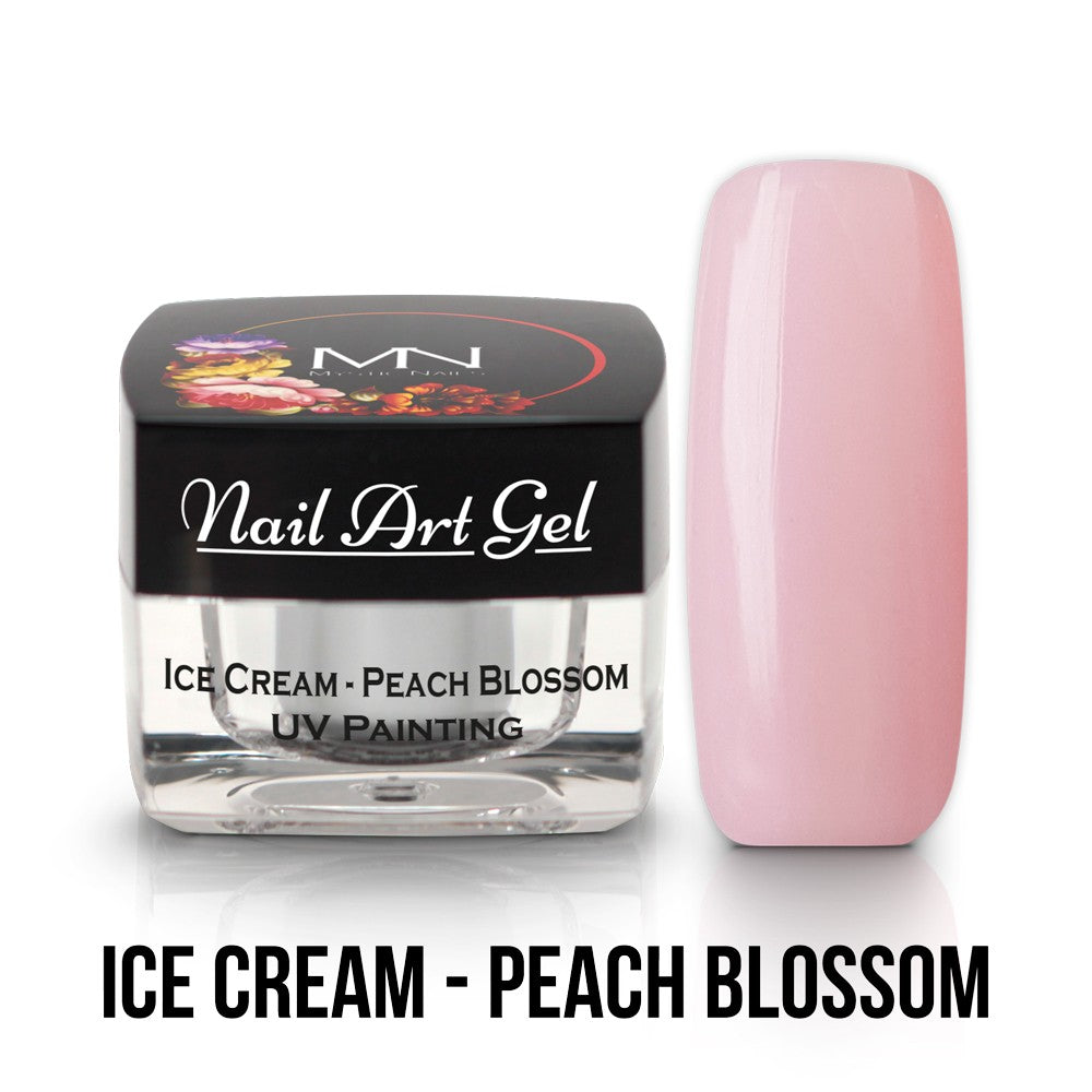 Mystic Nails - Nail Art Gel - Ice Cream - Peach Blossom (HEMA-free)