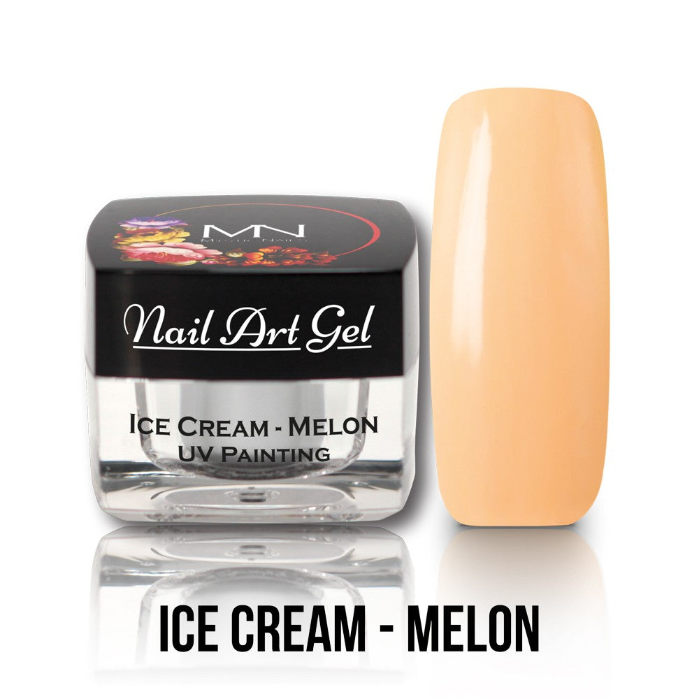 Mystic Nails - Nail Art Gel - Ice Cream - Melon (HEMA-free)