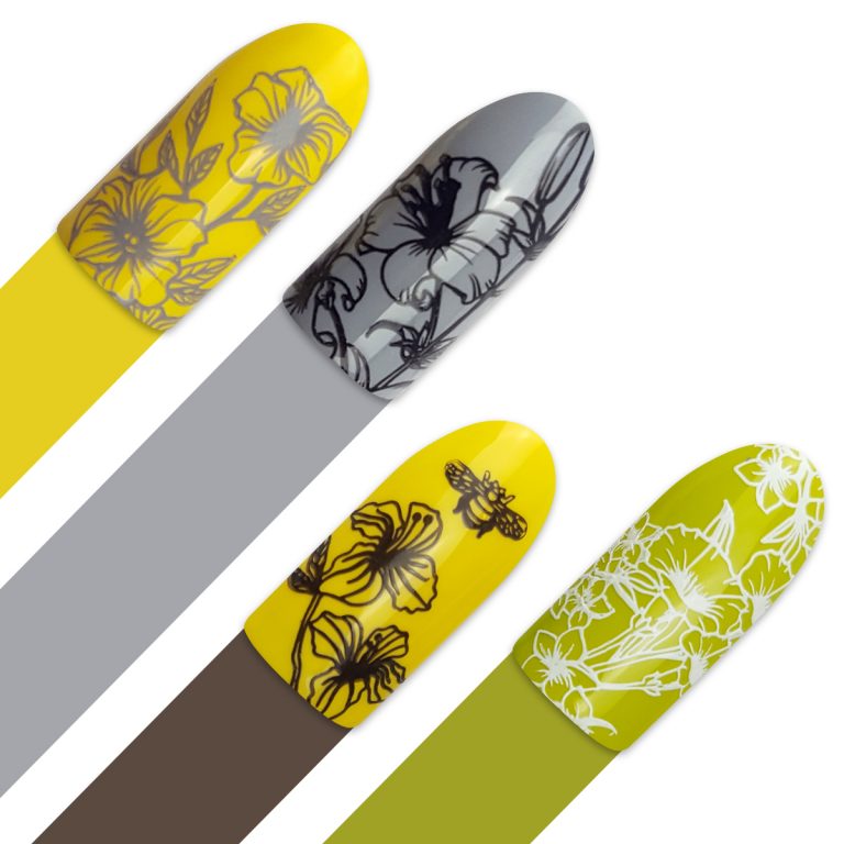 Moyra Stamping Plate - 107 - Botanical