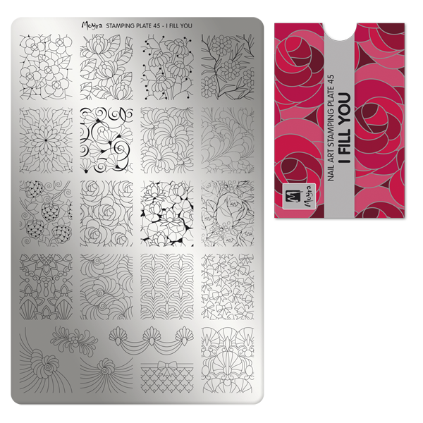 Moyra Stamping Plate - 45 - I fill you