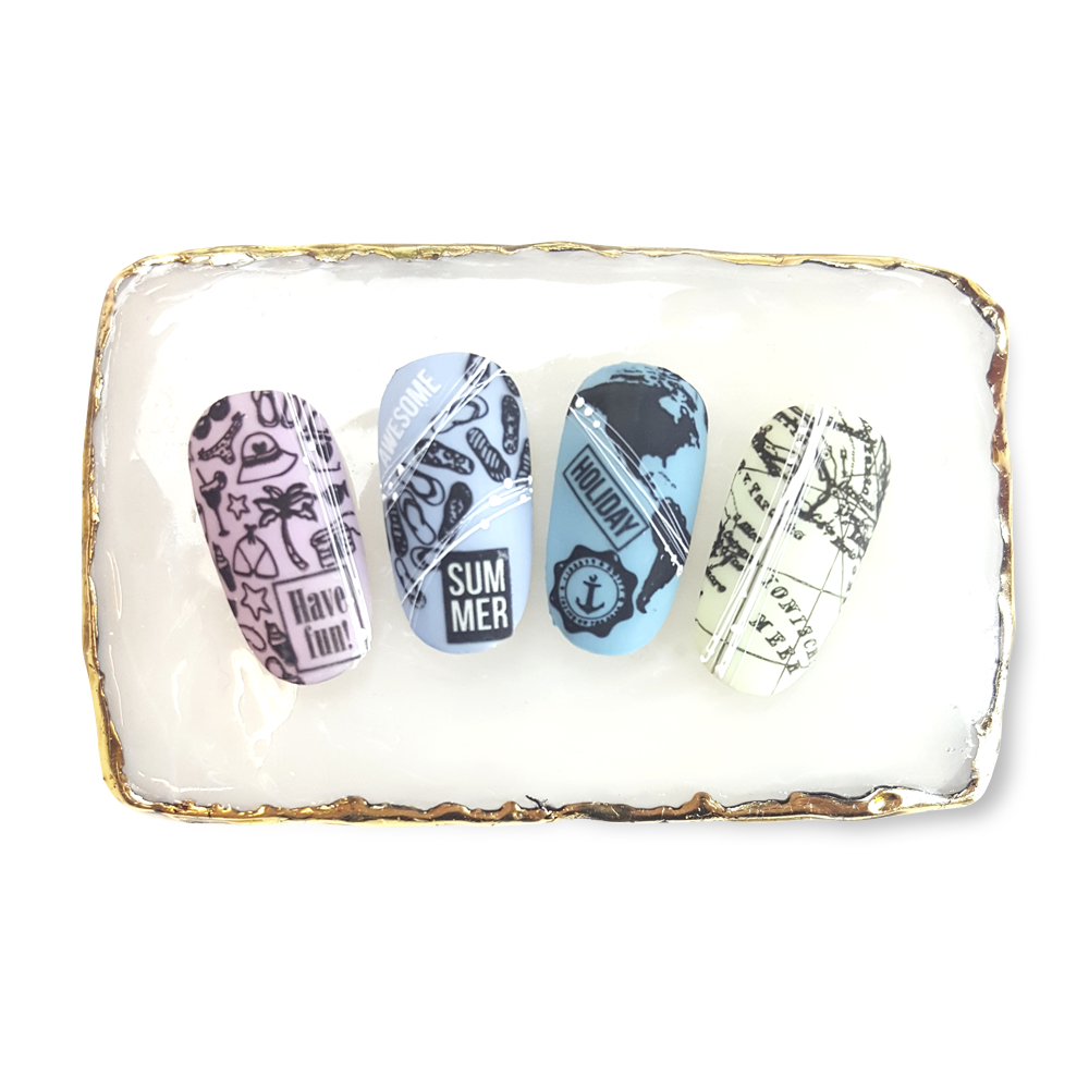 Moyra Nail Sticker (self-adhesive) - No.10