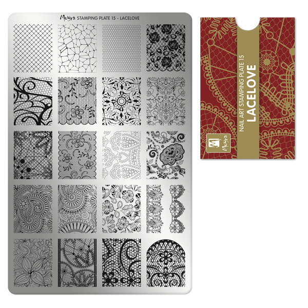 Moyra  Stamping Plate - 15 - Lacelove