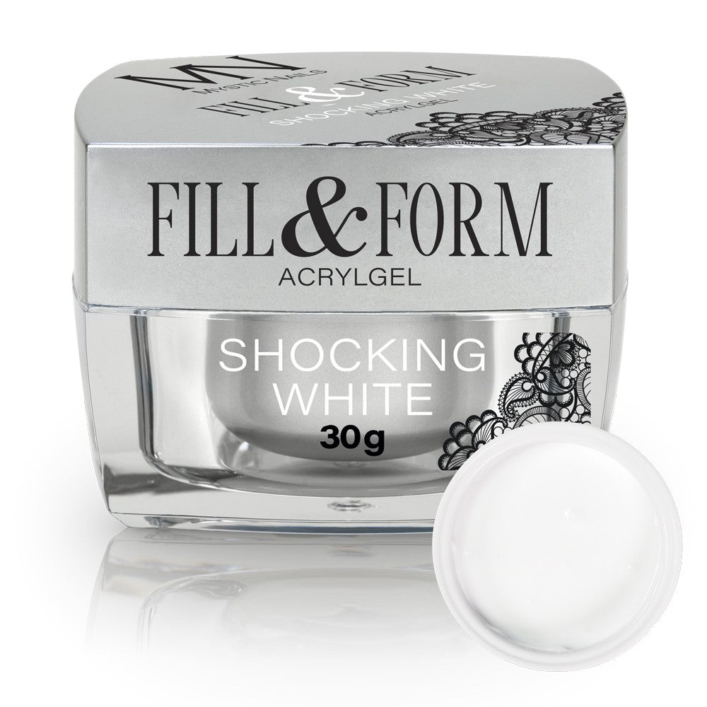 Mystic Nails Fill&Form Acrygel - Shocking White