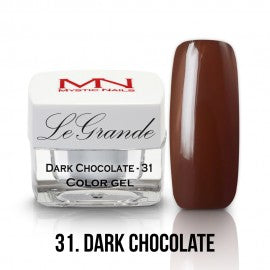 Mystic Nails - LeGrande Color Gel - no.031. - Dark Chocolate - 4g