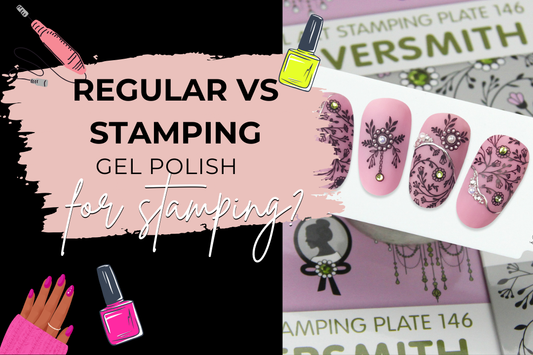 Do you need special stamping polishes or can you use regular gel polish?