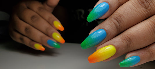 Effortless Ombre Nails with Mystic Nails Quick Ombre Spray