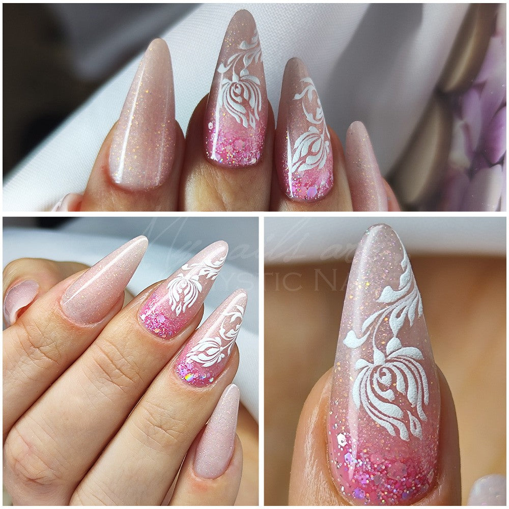 Mystic Nails - Fill&Form ErAcryl Gel - Glittering Light Cover Acrygel (HEMA-free) 30g