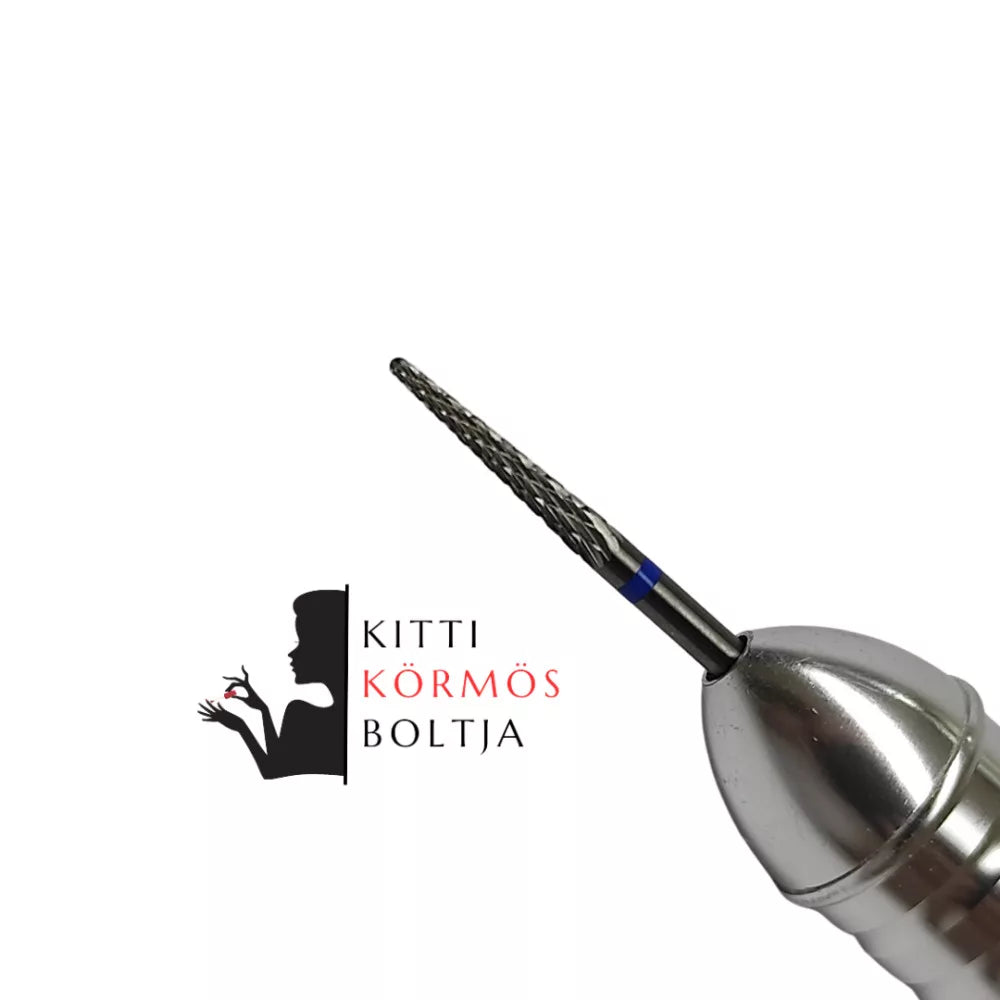 Kitti Wolfram-Carbide Flame Nail drill Manicure bit - Fine