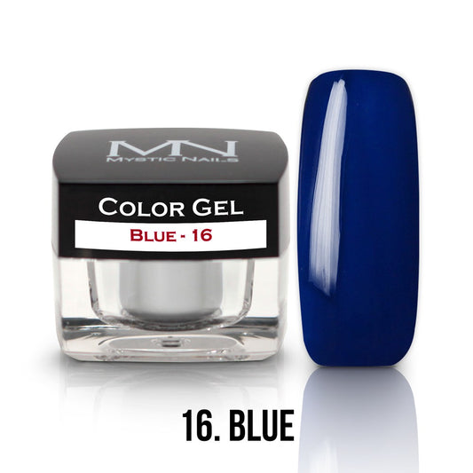 Mystic Nails Color Gel - 16 - Blue