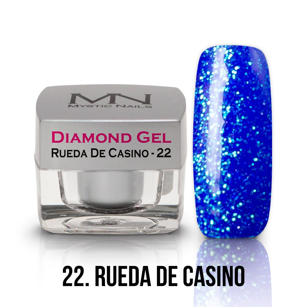 Mystic Nails - Diamond Gel - no.022. - Rueda De Casino