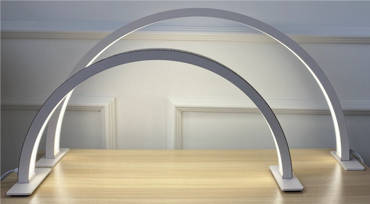 Half Moon Nail Desk Lamp WITHOUT Crystals